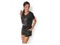 Pyjama Minnie Mouse : haut et short, thème constellations.