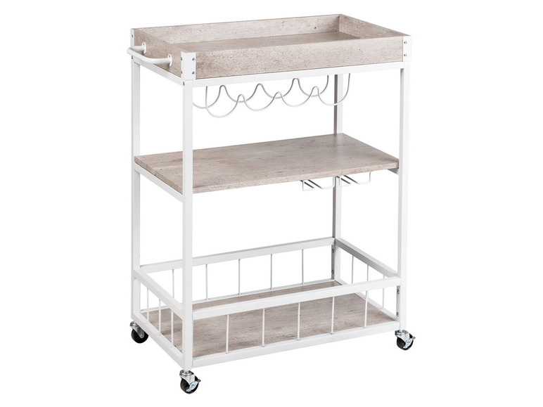 Aller en mode plein écran : Wenko Chariot de cuisine, 40 x 89 x 89,5 cm - Image 10