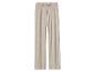 Pantalon de pyjama ample beige avec taille élastique
