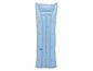 Matelas pneumatique Crivit bleu à motif citron pour la piscine.