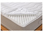 Un matelas avec une couche de mousse et une housse amovible.