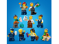 Neuf figurines de jeu différentes avec des accessoires sur fond bleu.