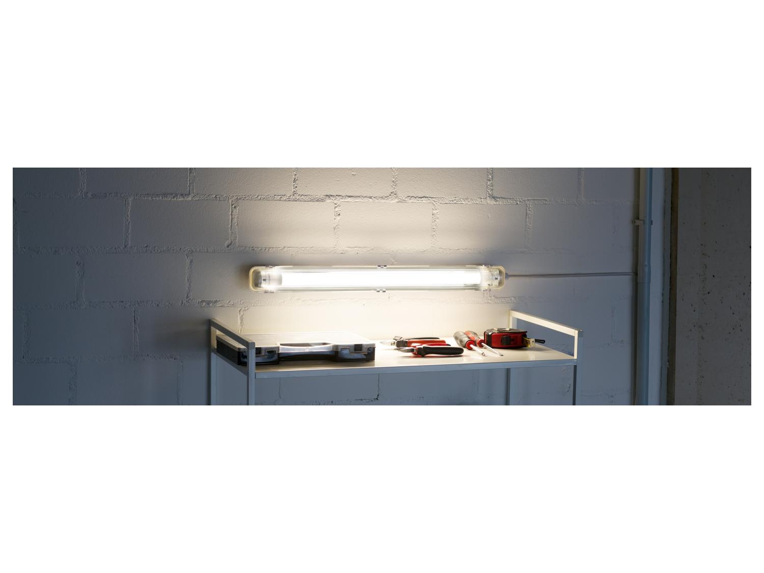 Lampe LED Pour Salle De Bain Ou Atelier - Tube 30 à 150 Cm, IP44, 3000K-6000K - Économe Et Durable