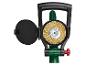 Une brosse verte et noire pour nettoyer les outils.