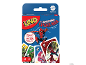 Jeu de cartes Uno The Amazing Spider-Man avec des règles spéciales.