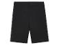 Shorts noirs unis, style cycliste.