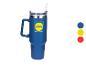 Gobelet isotherme Lidl avec paille.
