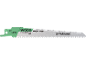 Lame de scie sabre pour bois, droite, grossière, 8 TPI