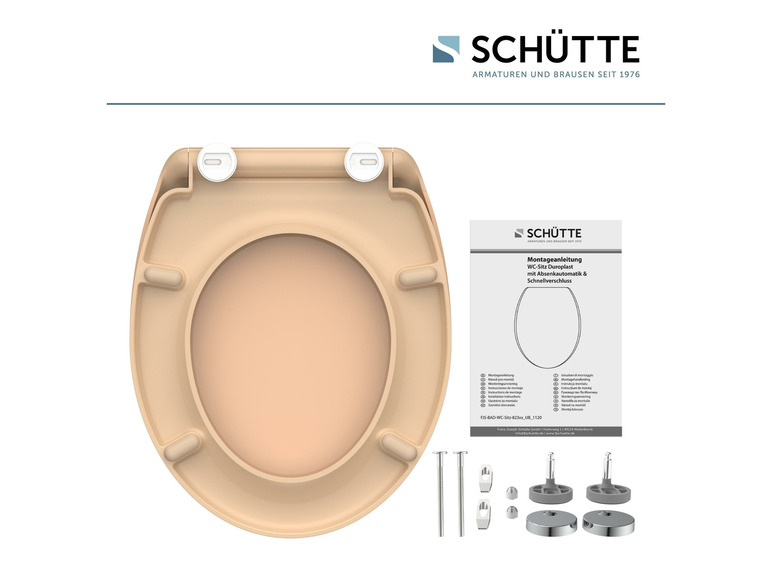 Aller en mode plein écran : Schütte Abattant WC, avec fermeture en douceur - Image 39