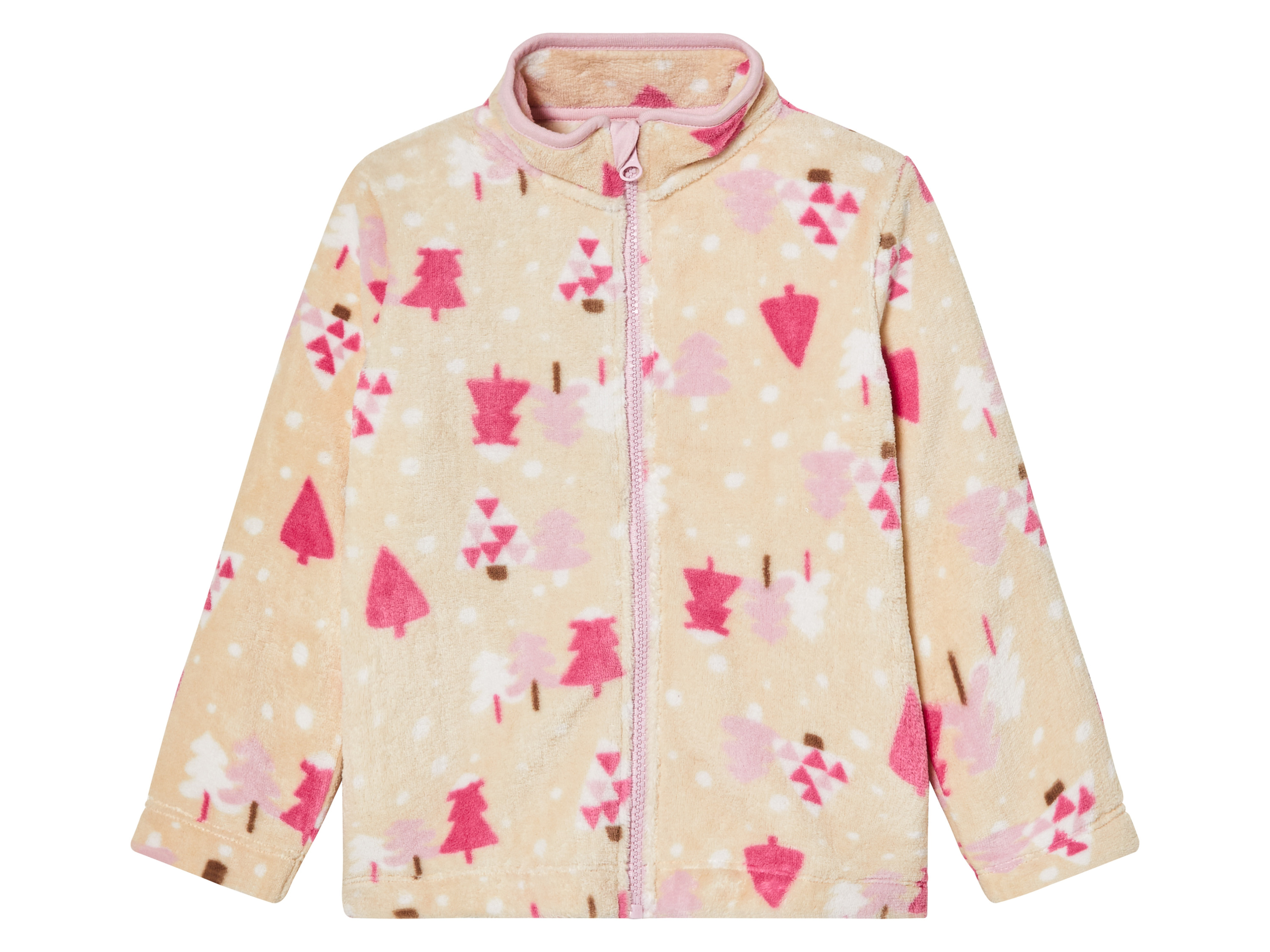 lupilu® Veste polaire petite fille (2-4 ans, beige)