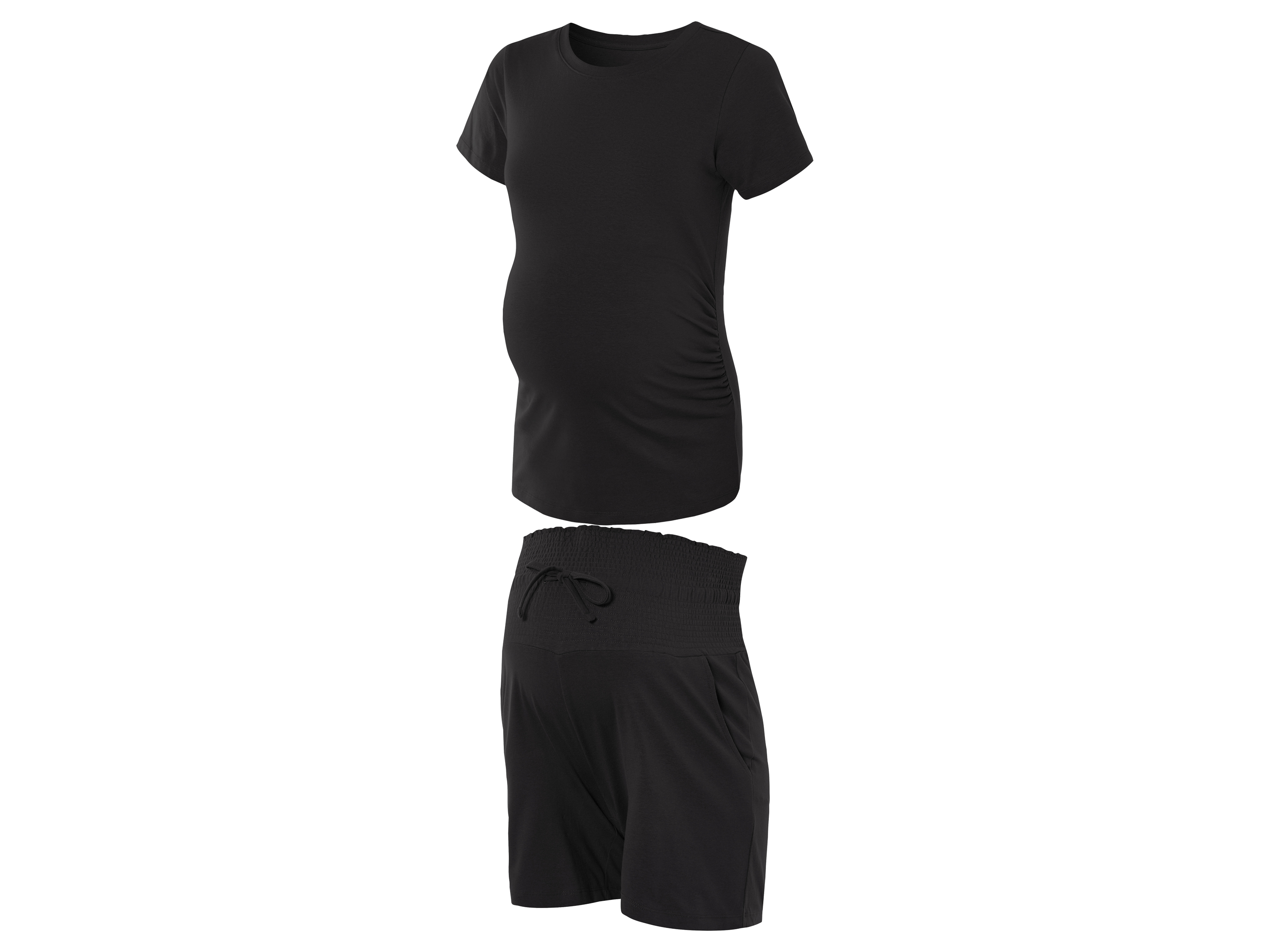 esmara® Pyjama de grossesse femme (noir, XXL(50/52))