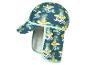Chapeau de bain enfant Playshoes, motif dinosaures surfeurs.