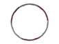 Un hula hoop de fitness vert et violet de Crivit.