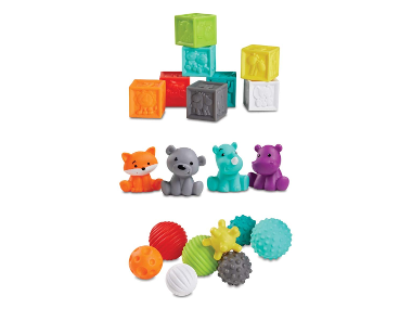 Infantino Coffret de jeux d'apprentissage pour bébé