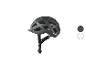 Casque de vélo Crivit gris foncé.