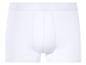 Un boxer blanc avec une ceinture élastique.