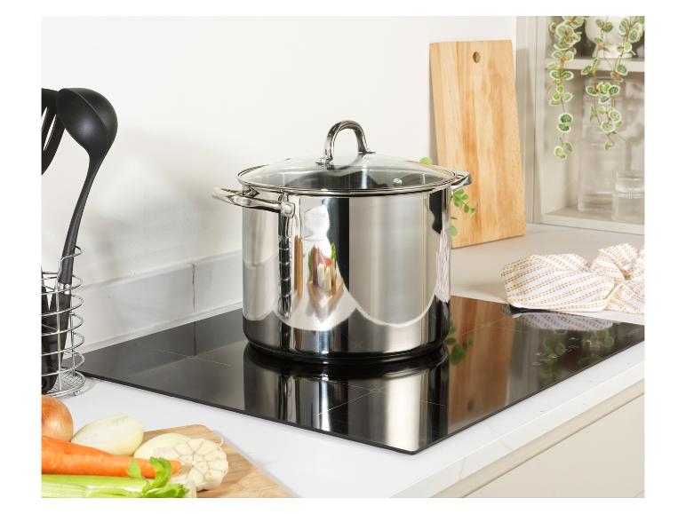 Aller en mode plein écran : Cocotte en acier inoxydable, Ø 30 cm - Image 3