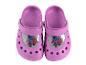 Sandales enfant violettes, motif Stitch "Sweet Thing".