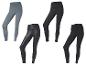 Leggings noirs à imprimé zèbre, leggings noirs brillants et leggings gris