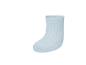 Chaussette bébé bleu clair à rayures