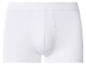 Caleçon boxer blanc pour homme, vue de face.
