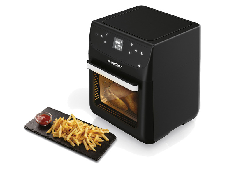 SILVERCREST® KITCHEN TOOLS Friteuse à air chaud 9en1…