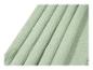 Tissu en mousseline vert clair plié