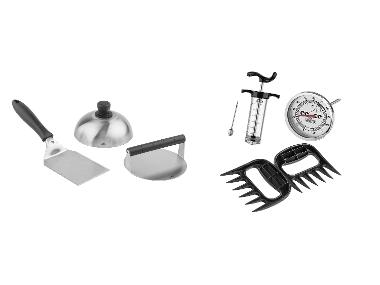 GRILLMEISTER Set hamburger ou Set porc effiloché