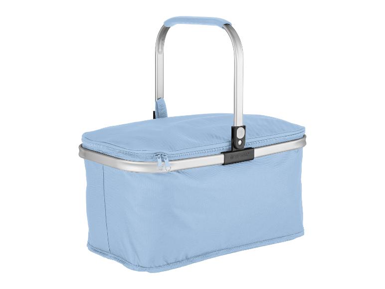 Glacière bleu clair avec poignée Topmove.
