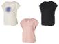 Trois t-shirts Crivit avec l'impression 'calm state of mind'