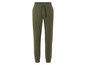 Pantalon de jogging vert avec cordon de serrage.