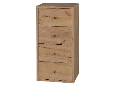 LIVARNO® Commode Verona, 40 x 80 x 35 cm, imitation chêne