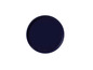 Un plateau rond de couleur bleu foncé.