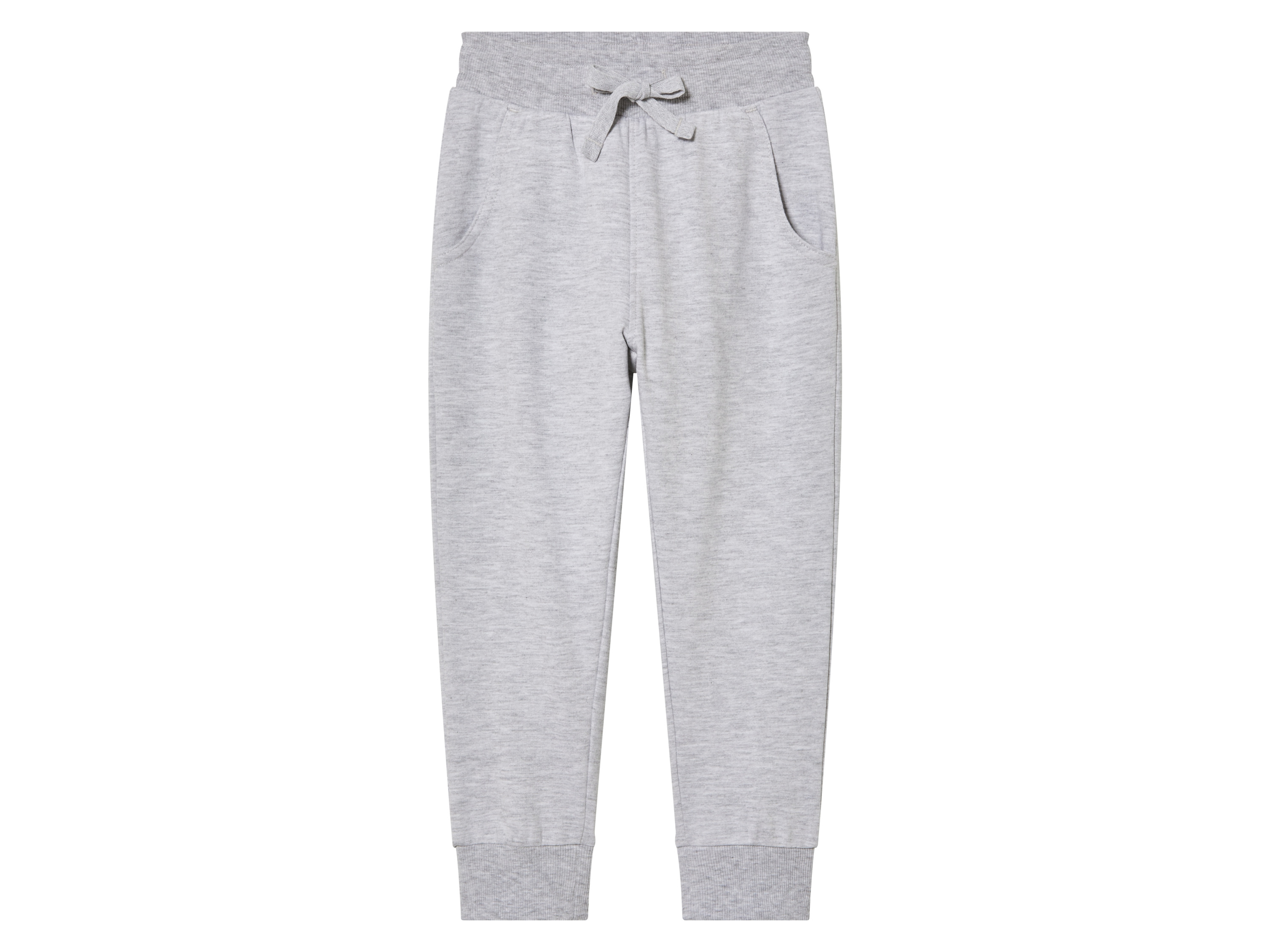 lupilu® Pantalon molletonné petite fille (2-4 ans, gris clair )