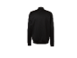 Une veste noire, vue de dos.
