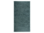 Serviette de bain gris foncé.