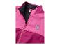 Veste polaire rose avec fermeture éclair et détail logo rectangulaire