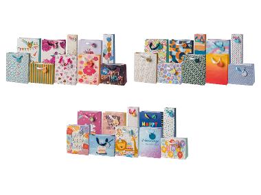 CRELANDO® Set de sacs cadeaux, 10 pièces