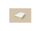 Matelas en mousse froide LIVARNO® Comfort Soft sur un cadre de lit en bois.