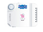 Un humidificateur d'air Peppa Pig blanc de Sanitas.