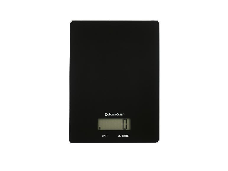 Balance de cuisine numérique noire SilverCrest