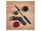 Ensemble de brosses de nettoyage SilverCrest avec long manche et accessoires interchangeables.