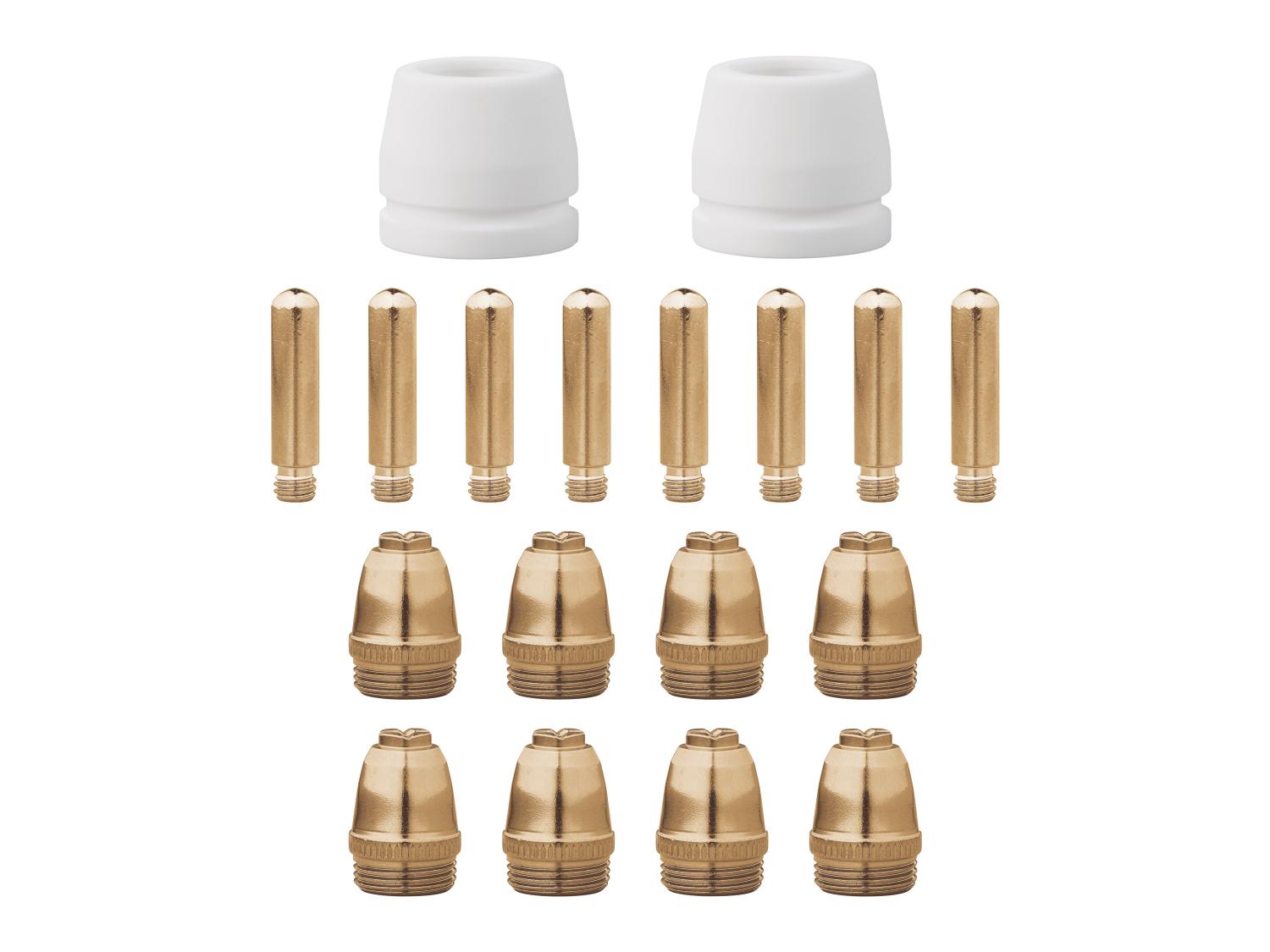Kit 90 Accessoires Plasma - 35 Électrodes, 35 Buses Et 20 Gobelets Céramique Pour Pistolet AG-60