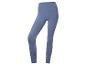 Un legging bleu pour le sport.