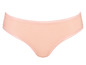 Une culotte rose avec de la dentelle