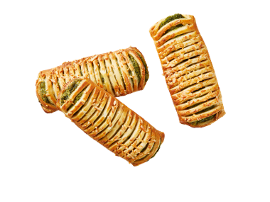 - Feuilleté aux épinards
