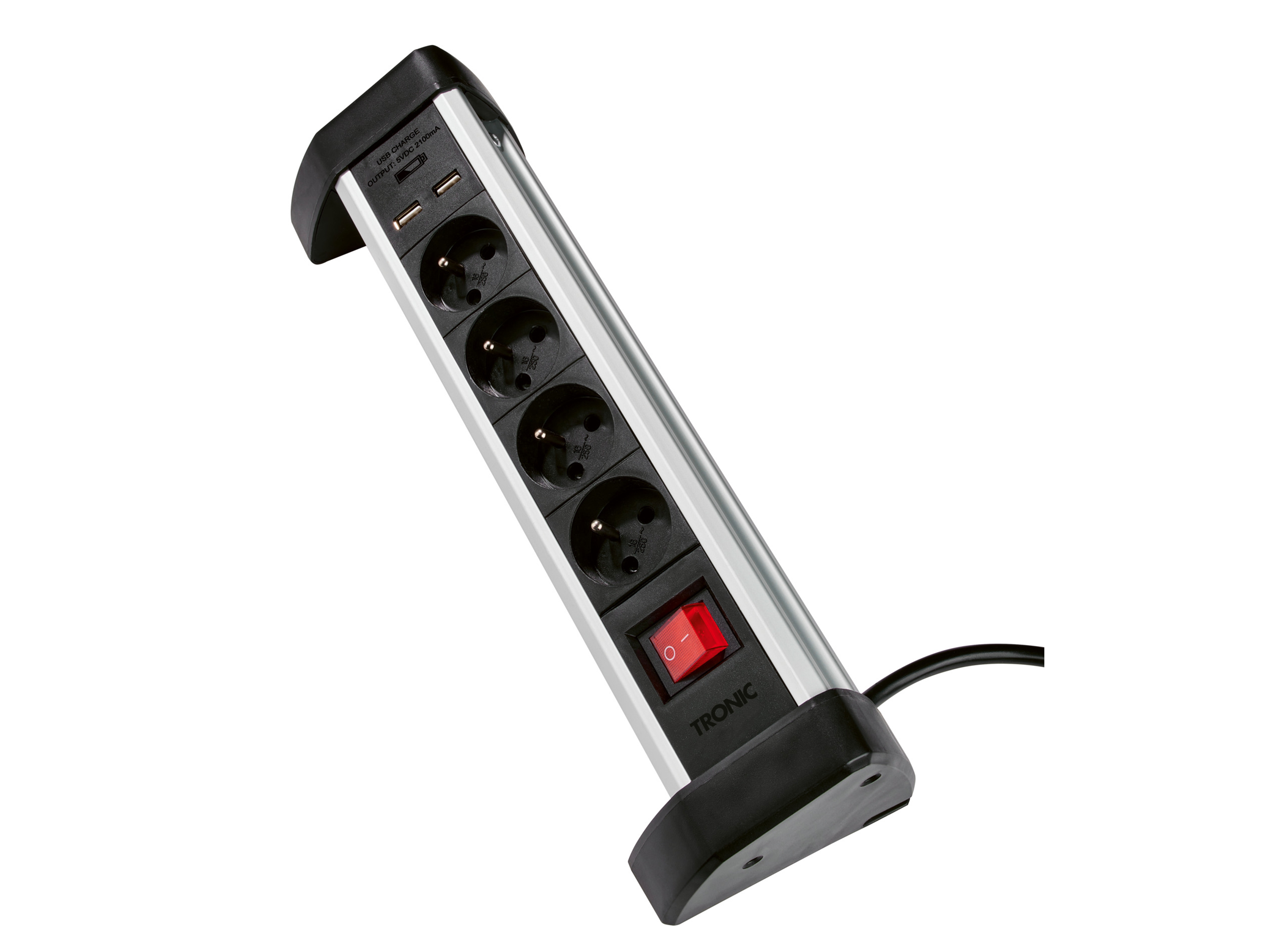 TRONIC® Bloc multiprise (4 prises)