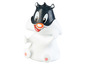 Une figurine blanche de Tweety de Looney Tunes.