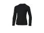 T-shirt noir à manches longues
