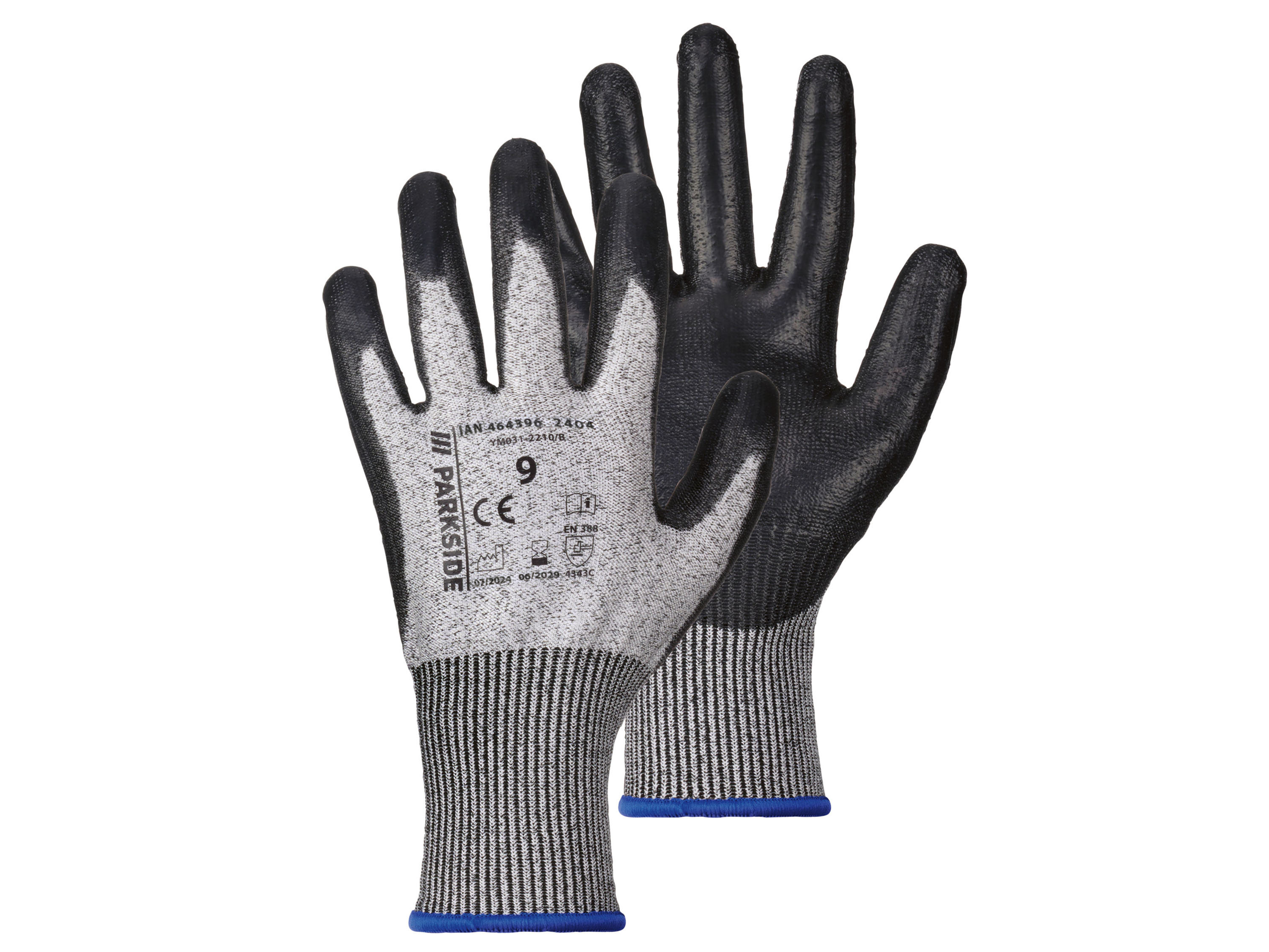 PARKSIDE® Gants de protection anti-coupures (9)